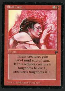 ***English Blood Lust*** MTG Legends Magic Kid Icarus - Image 1