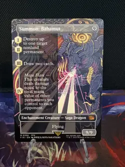 Summon: Bahamut (Borderless) Final Fantasy Regular - Image 1