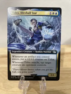MTG Tidus, Blitzball Star Extended Art Regular #0512 Final Fantasy NM/M - Image 1