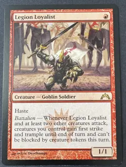 Legion Loyalist MP Gatecrash MTG 97 / 249 English Regular First Strike Trample - Image 1