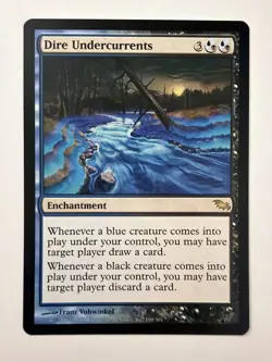 MTG: Dire Undercurrents - Shadowmoor - LP - Image 1