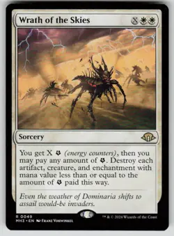 Wrath of the Skies Rare Modern Horizons 3 49 MTG Near Mint 2024 - Image 1