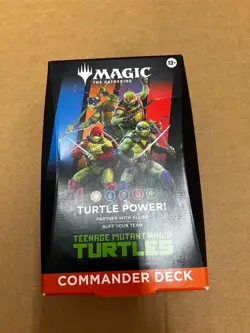 Magic The Gathering Turtle Power Commander Deck Teenage Mutant Ninja Turtles NEW - Image 1