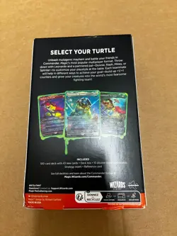 Magic The Gathering Turtle Power Commander Deck Teenage Mutant Ninja Turtles NEW - Image 2