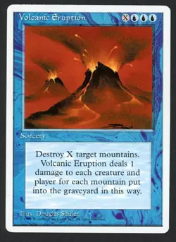 ***Volcanic Eruption*** MTG Alternate 4th Edition Magic Kid Icarus - Image 1