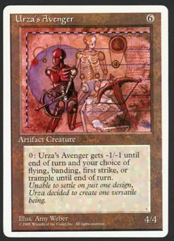 ***Urza's Avenger*** MTG Alternate 4th Edition Magic Kid Icarus - Image 1