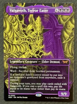 Valgavoth, Terror Eater (Showcase) Duskmourn: House of Horror MtG Regular NM - Image 1