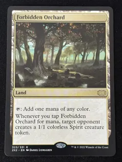 1x MTG Forbidden Orchard - Double Masters 2022 (2X2) #323 - Magic the Gathering - Image 1