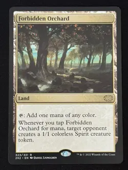 1x MTG Forbidden Orchard - Double Masters 2022 (2X2) #323 - Magic the Gathering - Image 3
