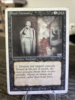 Royal Assassin - Magic the Gathering MTG - Revised Edition MP - Image 1