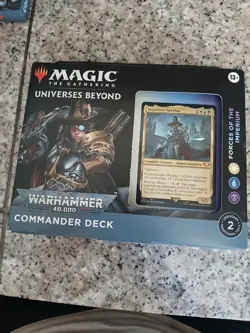 MTG Universes Warhammer 40k Commander “Forces Of Imperium” Deck - Sealed / New - Image 1