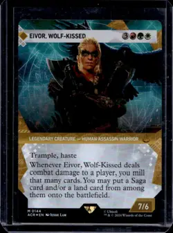 2024 Magic MTG Universes Beyond: Assassins Creed Eivor Wolf-Kissed Foil #144 - Image 1