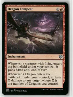 Dragon Tempest 133 UC Starter Commander Decks NM Magic: The Gathering - Image 1