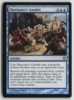 Illusionist's Gambit Lightly Played Commander 2013 Magic: The Gathering - Image 1