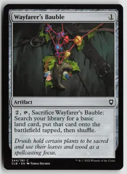 Wayfarer's Bauble LP 344 Commander Legends: Battle for Baldur's Gate MTG - Image 1