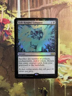 Lich-Knights' Conquest - Foil - Promo Pack - MTG NM - Image 1