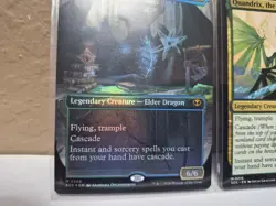 Quandrix, the Proof (Borderless) Foil + Regular Mythic MTG Secrets of Strixhaven - Image 2