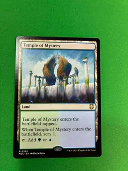 Temple of Mystery [Modern Horizons 3 Commander] Magic MTG - Image 1