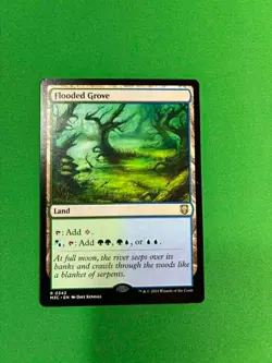 Flooded Grove 0342 Non Foil Rare Modern Horizons 3 MTG - Image 1