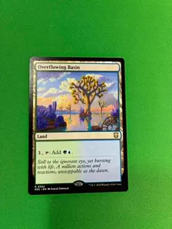 Overflowing Basin 0362 Non Foil Rare Modern Horizons 3 MTG - Image 1