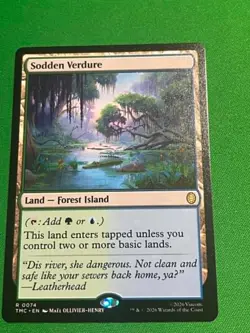 Sodden Verdure [TMNT] MTG - Image 1