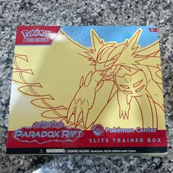 Pokemon TCG Paradox Rift ETB | EMPTY NO PACKS NO PROMO - Image 1