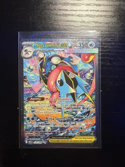 Mega Greninja ex SIR 116/086 Chaos Rising Special Illustration Rare Pokemon TCG - Image 2