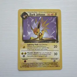 Dark Jolteon 38/82 Unlimited Uncommon Team Rocket HP Pokemon - Image 1