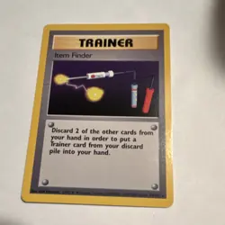 Wizards of the Coast Pokemon TCG Item Finder Base Set Rare 74/102 English 1999 - Image 1