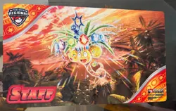 Pokemon STAFF Alolan Exeggutor Playmat - Regional Championships - Play Mat NEW - Image 1