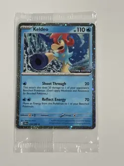 Keldeo 019/086 Chaos Rising Promo Holo Basic Water 110 HP English 2012 - Image 1