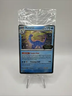 Aurorus 024/088 Cosmo Holo Pokemon Perfect Order Stamped Promo SEALED Barnes - Image 1