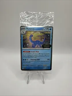 Aurorus 024/088 Cosmo Holo Pokemon Perfect Order Stamped Promo SEALED Barnes - Image 2