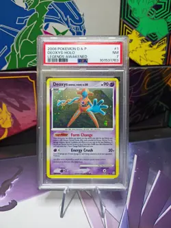 PSA 7 SWIRL Deoxys Holo Diamond & Pearl Legends Awakened Pokemon - Image 1