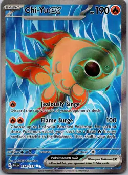Chi-Yu ex 234/193 - SV02: Paldea Evolved Pokemon TCG NM - Image 1