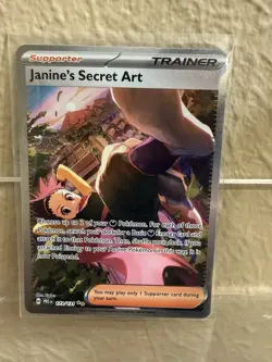 Pokemon TCG Janine's Secret Art 173/131 Sv: Prismatic Evolutions SIR Holo - Image 1