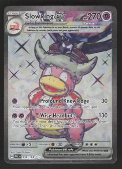 Slowking ex 238/193 Pokemon TCG SV02: Paldea Evolved NM - Image 1
