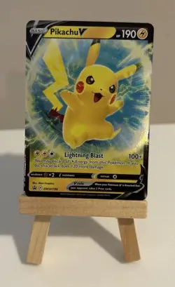2022 Pikachu V SWSH198 - Pokemon Black Star Promo - Pack Fresh! - Image 1