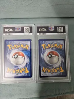 2025 POKEMON PFL EN-PHANTASMAL FLAMES #013 MEGA CHARIZARD X EX PSA 9 lot of x2 - Image 2