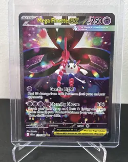 Pokemon TCG Mega Floette ex 117/086 Special Illustration Rare Chaos Rising NM - Image 1