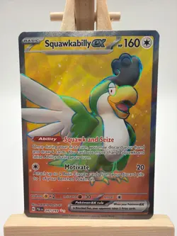 Squawkabilly Ex 247/193 FA - Paldea Evolved - Pokemon TCG - NM - Image 1