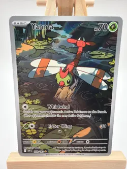 Yanma 183/182 Illustration Rare Destined Rivals Pokemon TCG NM - Image 1