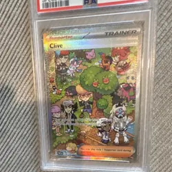 Pokemon Clive Special Illustration Rare Holo SV: Paldean Fates 236/091 PSA 10 2… - Image 2