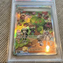 Pokemon Clive Special Illustration Rare Holo SV: Paldean Fates 236/091 PSA 10 2… - Image 3