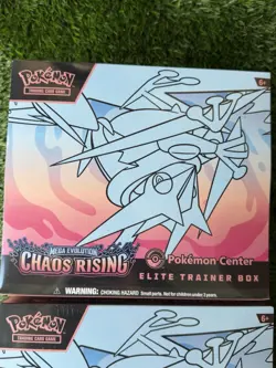 Pokemon TCG: Chaos Rising Pokemon Center ETB 2x Sealed - IN HAND - Image 2