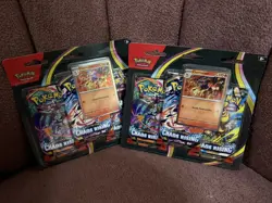 FastShip! Pokemon TCG ME04 Chaos Rising 3 Pack Blister Charmeleon Sealed Box - Image 1