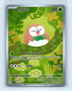 Pokemon tcg ME03: Perfect Order Rowlet Near Mint or Better - Image 1