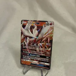 Pokemon Reshiram GX 11/70 Dragon Majesty Ultra Rare Holo English 180 HP 2018 - Image 3
