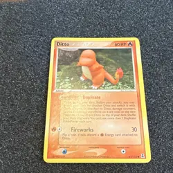 Nintendo Pokemon TCG Ditto 61/113 Delta Species Uncommon Regular Basic 60 HP - Image 1