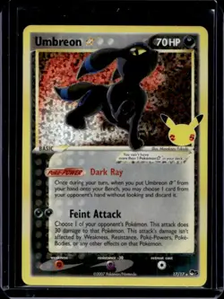 2021 Pokemon SWSH Celebrations Umbreon Classic #17/17 - Image 1
